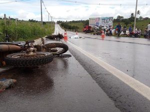 Colisão entre motocicletas provoca morte em Girau neste sábado (13)