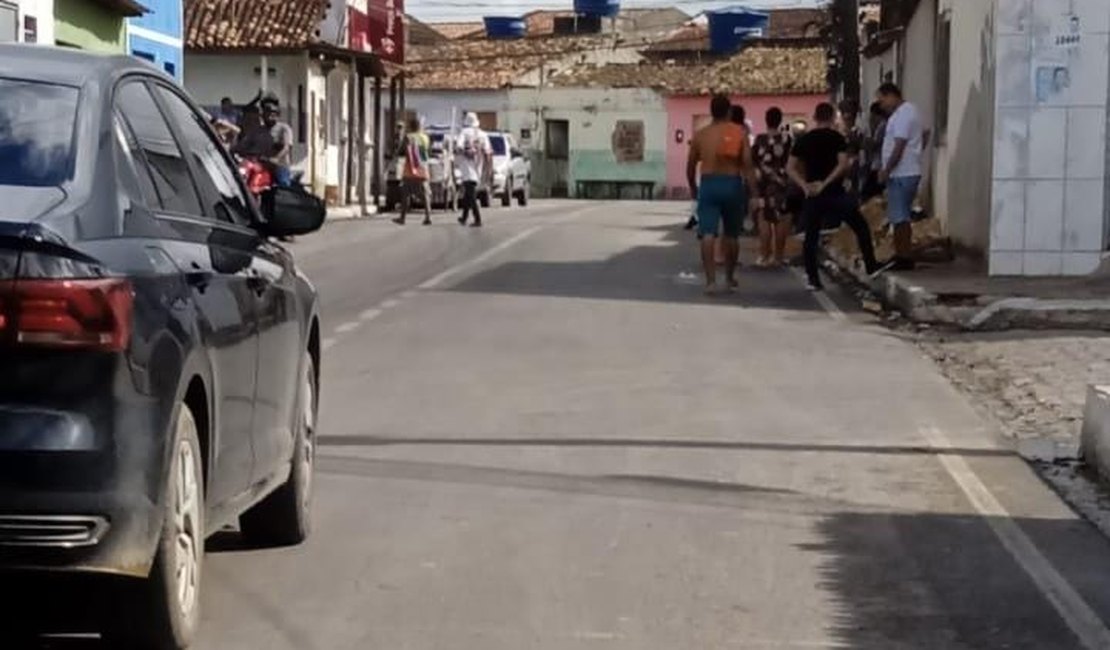Após briga corporal, homem é assassinado no bairro Brasília, em Arapiraca