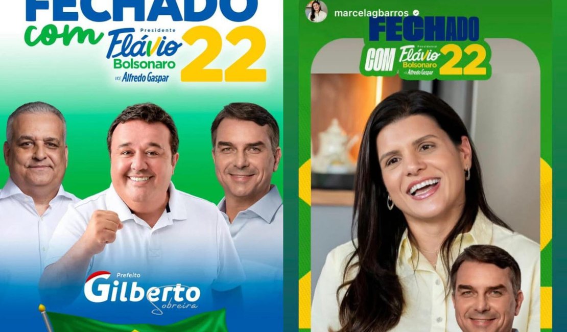 Gestores de Colônia Leopoldina e Novo Lino declaram apoio a Flávio Bolsonaro