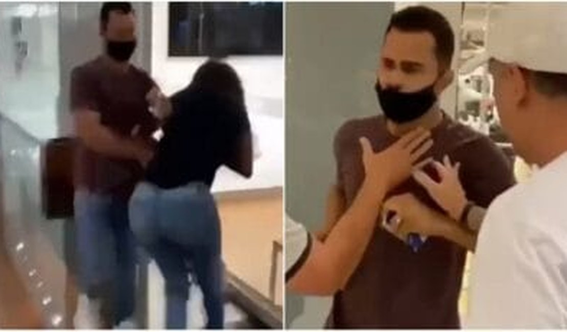 Cantora gospel Quesia Freitas é agredida por marido em shopping no Rio