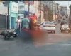 Colisão entre carro e motocicleta deixa mulher ferida no Centro de Maceió
