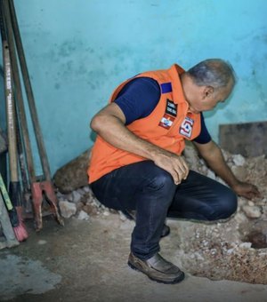 Casas com solo superaquecido na cidade de Penedo são interditadas pela Defesa Civil