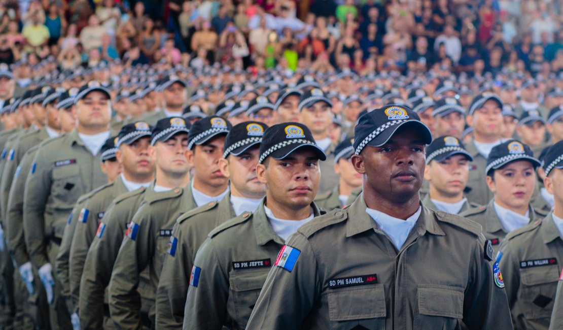 Governo de AL já incorporou quase 5 mil policiais militares desde 2015