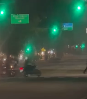 Grupo de motociclista causa perturbação e deixa feridos em Maceió