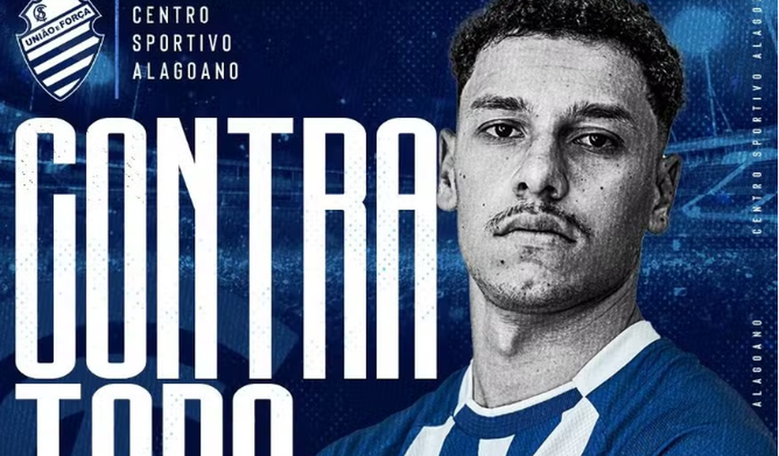 Enzo Henrique é contratado para defender o CSA em 2025﻿