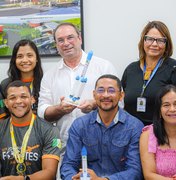 Prefeito Luciano parabeniza estudantes vencedores da Jornada Brasileira de Foguetes
