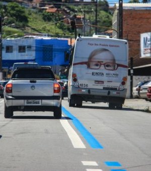 Faixa Azul será liberada para veículos de transporte escolar 