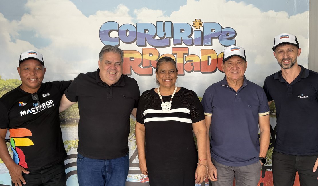 Coruripe recebe representantes da Masterop e fortalece parceria para impulsionar o turismo no município