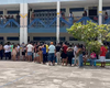 Filas longas são registradas em locais de votação em Arapiraca neste domingo