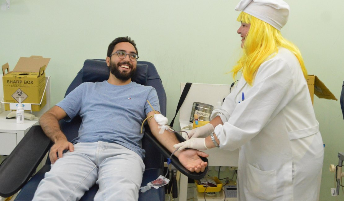 Hemoal e Hemoar realizam campanha de doação de sangue para o Carnaval