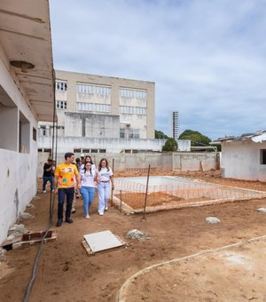JHC visita obras da Casa do Autista, marco na saúde pública de Maceió