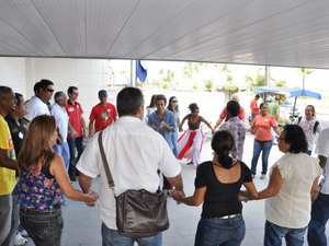 Sindjus/AL realiza ato público contra os 10 anos sem reajuste