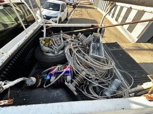 Homem é preso com material furtado da Equatorial em Arapiraca