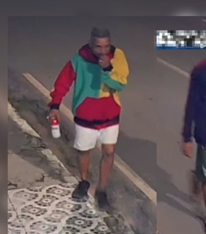 Câmera de segurança registra furto de objetos no Centro de Arapiraca