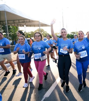 1ª Corrida Alagoas Sem Fome arrecada cerca de 2 toneladas de alimentos para instituições do estado