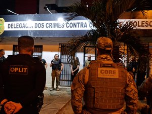 Operação cumpre mandados e prende acusados de violência sexual infantil em Maceió