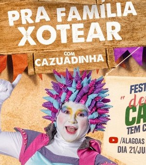 Live Solidária da Banda Cazuadinha levará alegria do São João para as famílias de Alagoas