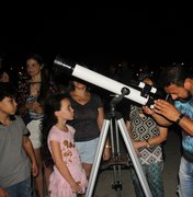 Planetário de Arapiraca promove mais um dia de observação astronômica