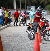 Detran abre 375 vagas extras para prova de motocicleta em Maceió e Arapiraca