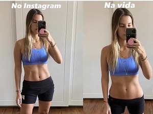 Shantal é criticada ao falar sobre aceitação: “Nas duas fotos está magra”