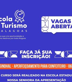 Escola de Turismo oferta curso para confeiteiros em Porto Calvo