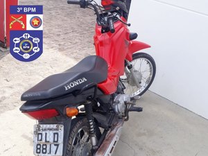 Polícia recupera moto roubada em Arapiraca após veículo ser anunciado para venda em rede social