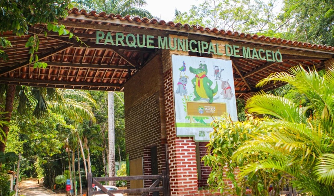 Parque Municipal é opção de lazer para o fim de semana em Maceió