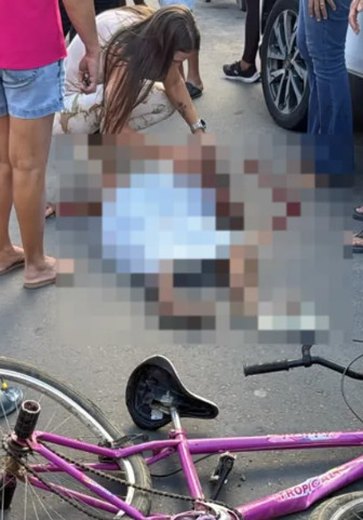 Vídeo mostra momento do acidente que deixou ciclista morta em Palmeira