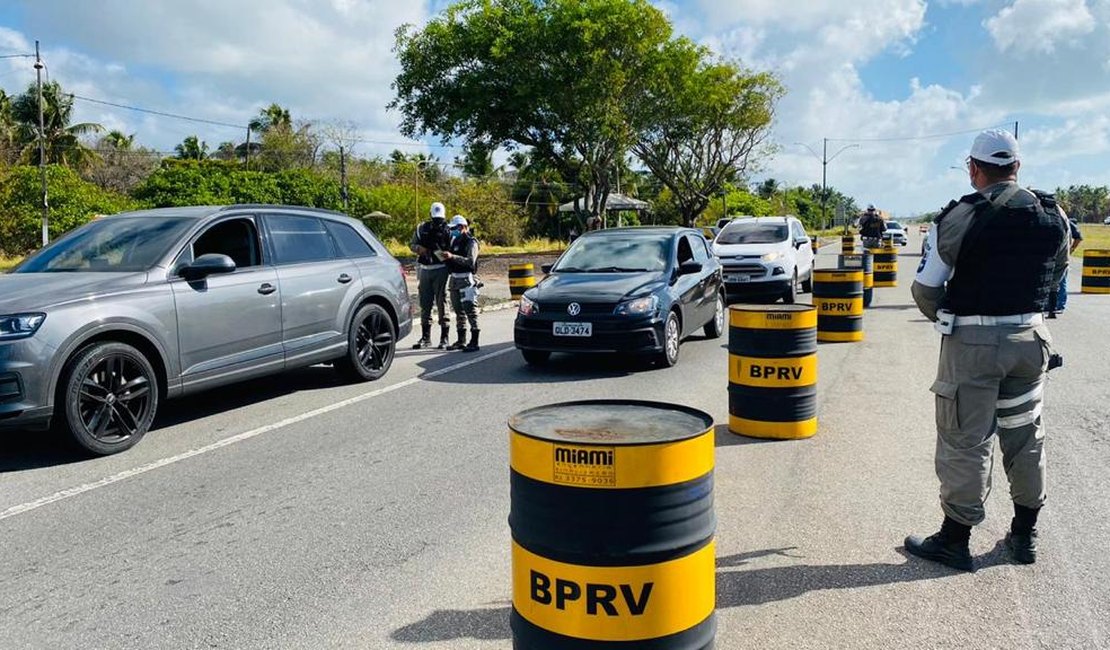BPRv inicia operação para fiscalizar rodovias de Alagoas durante o Natal