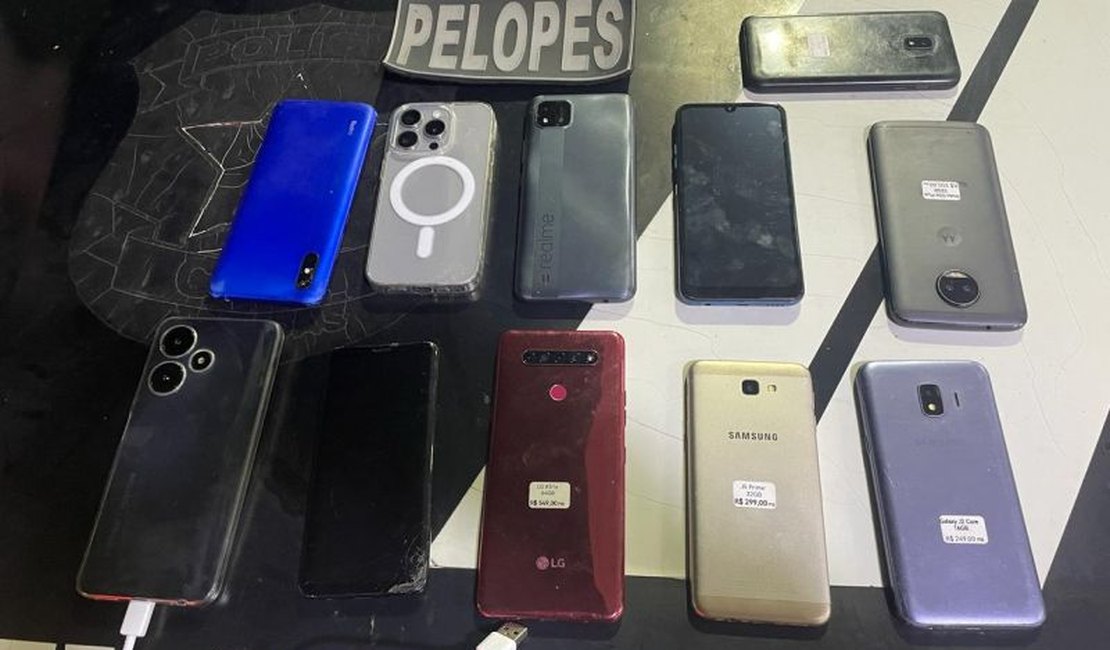 Suspeitos de assalto a loja de celulares, em Inhapi, são presos em Paulo Afonso/BA