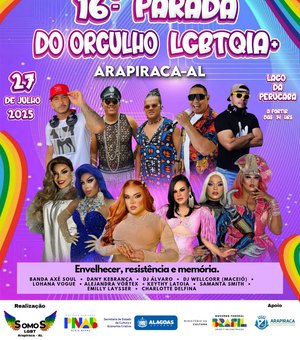 Com programação gratuita, Arapiraca realiza Semana da Diversidade a partir de sexta (25)