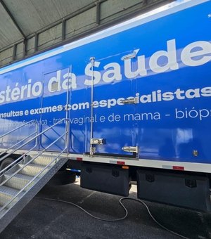 Carreta da Saúde da Mulher amplia acesso a exames especializados em Maceió