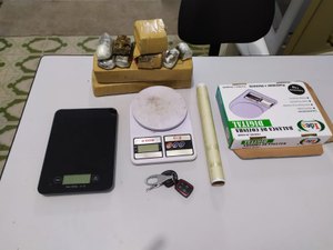 Homem é preso com mais de 2kg de maconha em Arapiraca