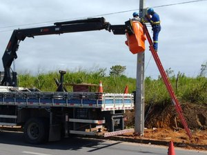 Rota do Mar recebe restauração no sistema de Iluminação