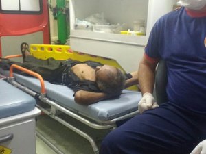 Idoso discute com companheira e briga entre casal deixa homem ferido