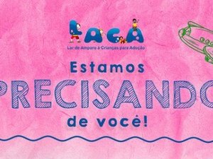 LACA lança apelo para doação de itens de higiene para crianças