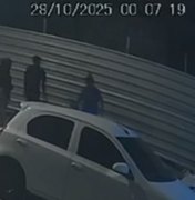 [Vídeo] Divulgadas imagens de suspeitos de homicídio de morador de rua em Maceió