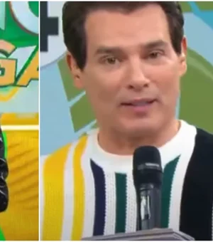 Celso Portiolli coloca “influencer do Ovni” contra a parede ao vivo