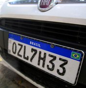 Detran de Alagoas passa a oferecer recolocação da placa Mercosul sem taxa
