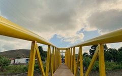 Nova ponte facilita acesso em São Luís do Quitunde