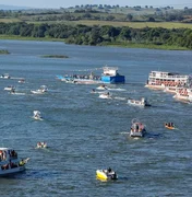 Chesf aumenta vazão do Rio São Francisco para a procissão de Bom Jesus em Penedo