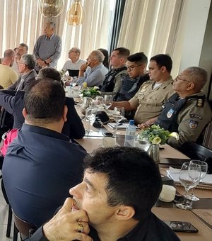 Reunião com a cúpula da Segurança busca estratégias para reduzir crimes no Centro de Arapiraca