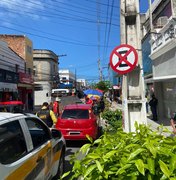 Fiscalizações da SMTT coíbem estacionamento irregular em Maceió