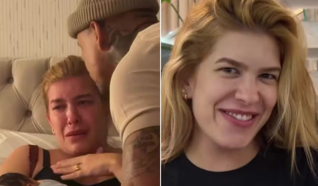 Lore Improta chora em vídeo ao falar de 'carrossel de emoções' como mãe de dois