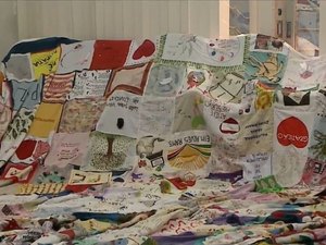 'Retalhos da Pandemia': professores montam colcha gigante com memórias e sentimentos de 2020