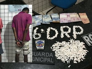 Dupla é presa com mais de 500 pedras de crack em São Miguel dos Campos