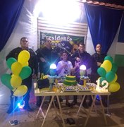 Garoto tem festa de aniversário com tema de Bolsonaro em Maragogi