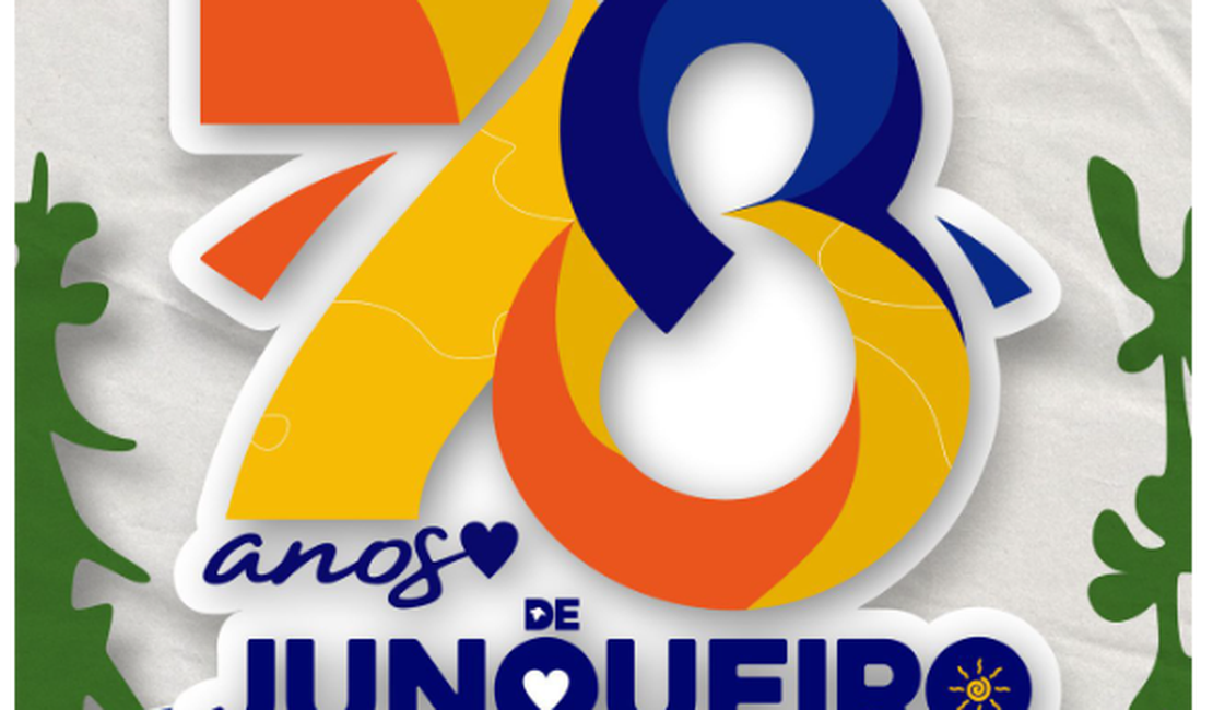Junqueiro celebra 78 anos com programação extensa de shows, inaugurações e ações para a população