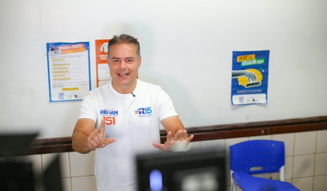 Renan Filho vota em Maceió e demonstra confiança em vitória no primeiro turno