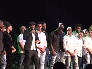 Palmeiras faz festa para comemorar a Libertadores com jogadores, comissão técnica e familiares